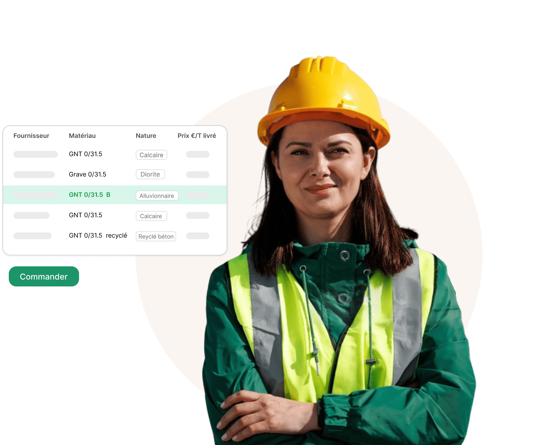 Personne des Travaux publics avec illustrations